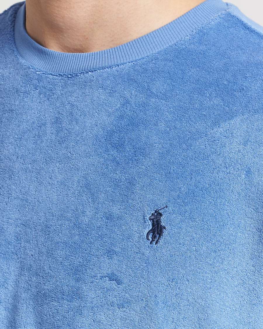 Heren | T-shirts | Polo Ralph Lauren | Terry Cotton T-Shirt Harbor Island Blue