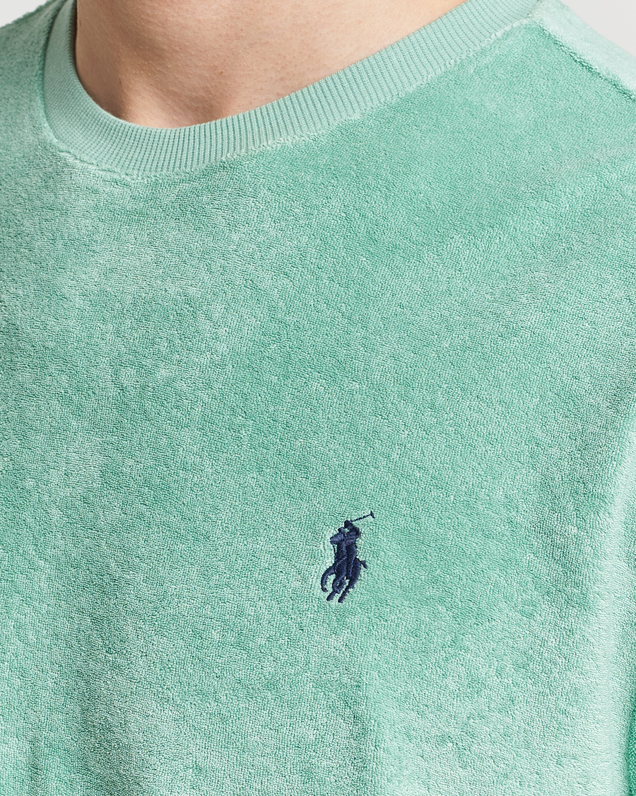 Heren | T-shirts | Polo Ralph Lauren | Terry Cotton T-Shirt Celadon