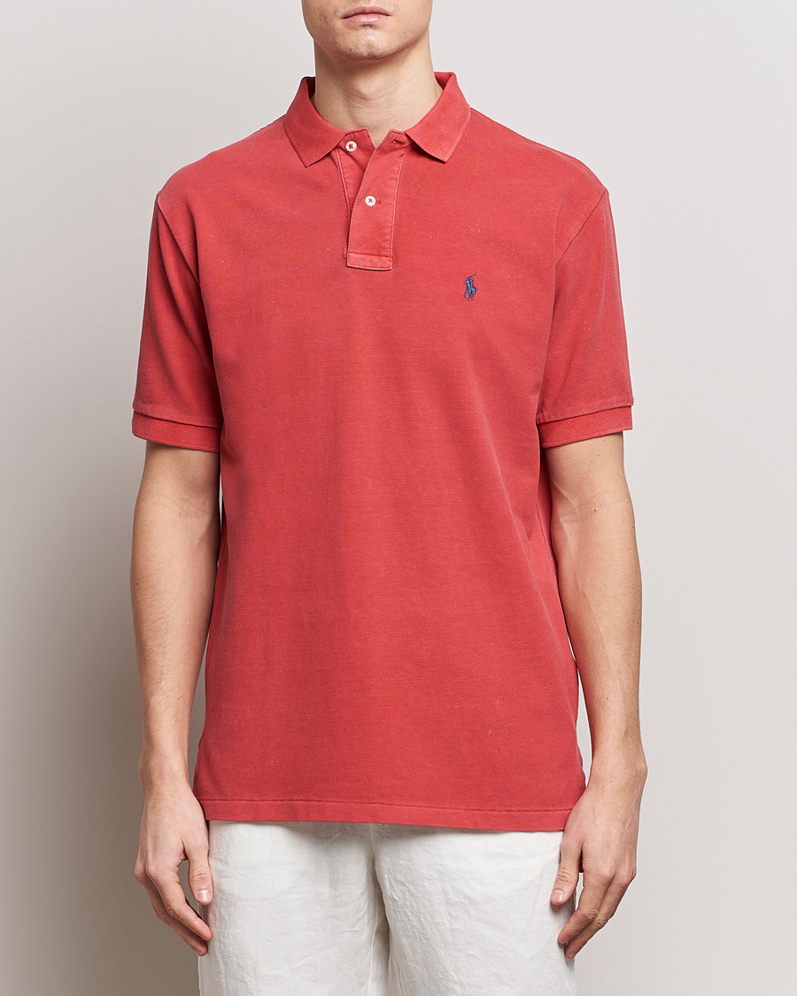 Heren | Only Polo | Polo Ralph Lauren | Heritage Mesh Polo Red