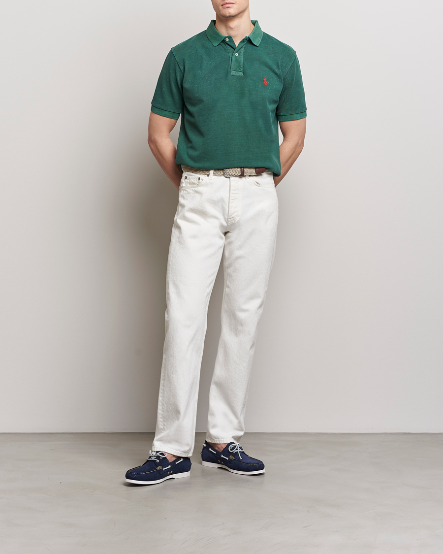 Heren | Polo's | Polo Ralph Lauren | Heritage Mesh Polo Kelly Green
