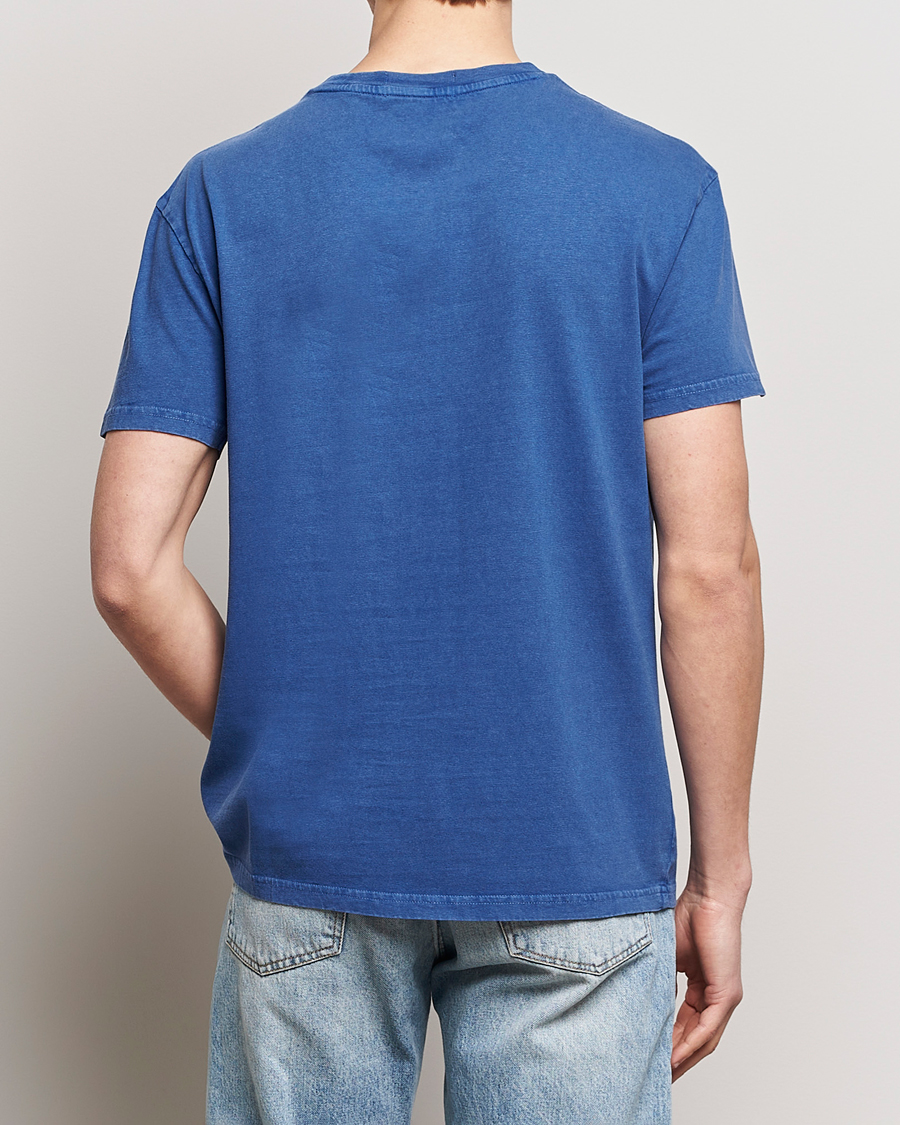 Heren | T-shirts | Polo Ralph Lauren | Cotton Linen Crew Neck T-Shirt Beach Royal