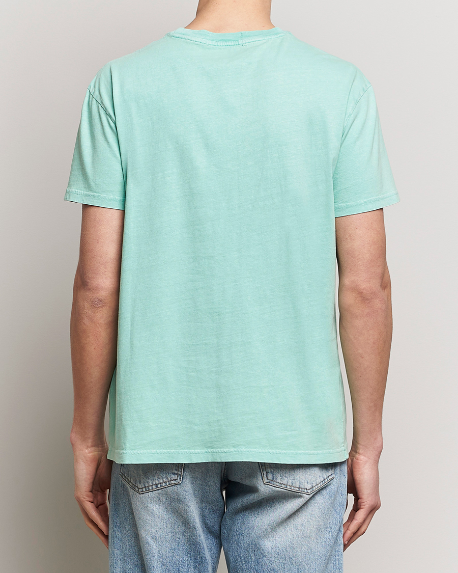 Heren | T-shirts | Polo Ralph Lauren | Cotton Linen Crew Neck T-Shirt Celadon