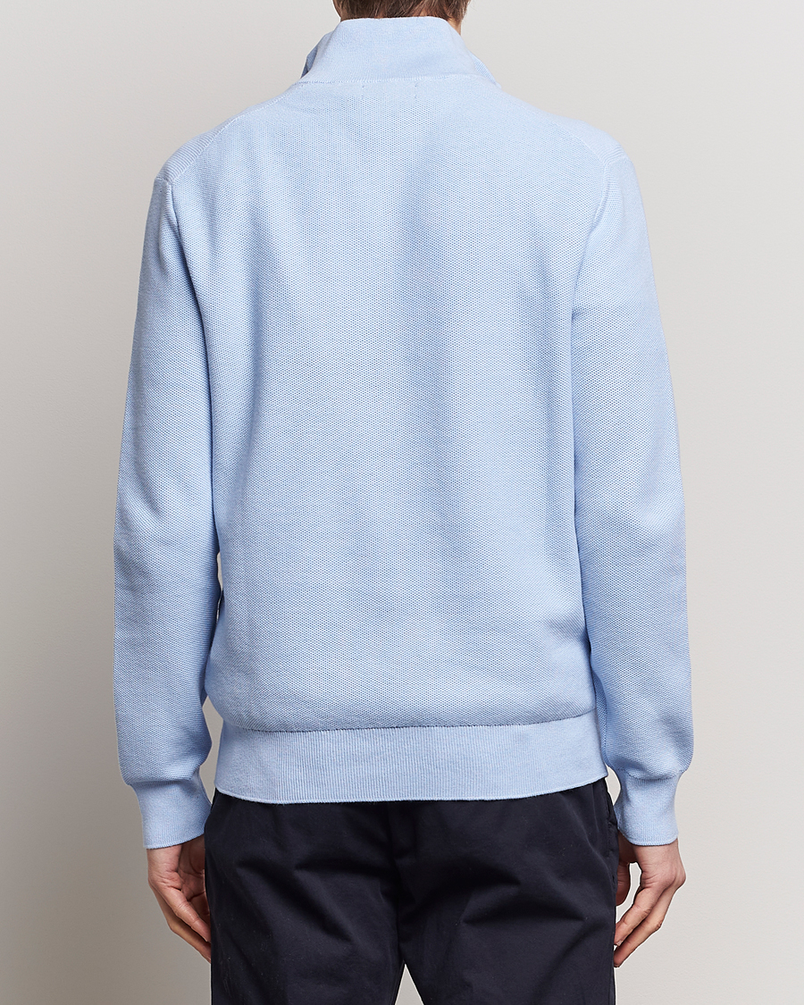 Heren | Truien | Polo Ralph Lauren | Textured Half-Zip Blue Hyacinth