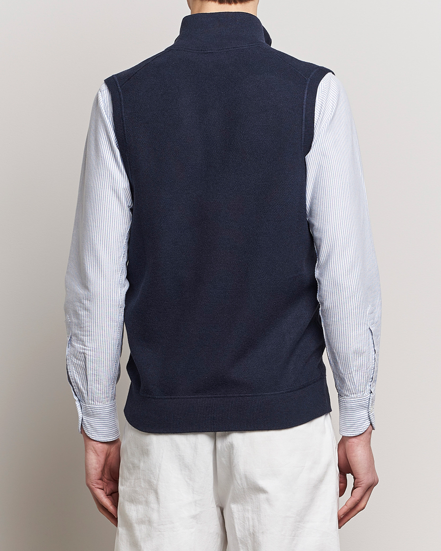 Heren | Truien | Polo Ralph Lauren | Cotton Full-Zip Vest Navy Heather