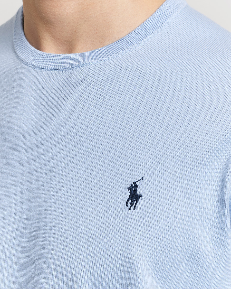 Heren | Truien | Polo Ralph Lauren | Cotton Crew Neck Sweater Blue Hyacinth