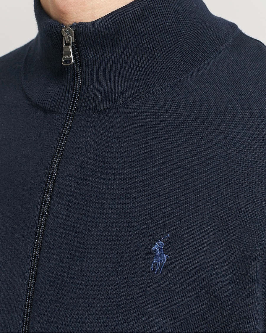 Heren | Truien | Polo Ralph Lauren | Cotton Full-Zip Hunter Navy