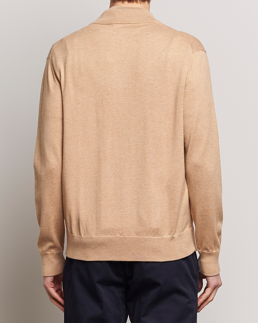 Heren | Truien | Polo Ralph Lauren | Cotton Full-Zip Camel Melange