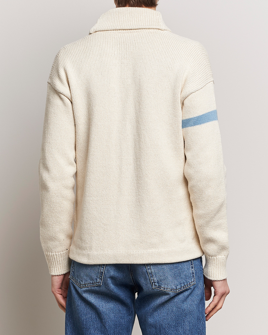 Heren | Truien | Polo Ralph Lauren | Cotton/Linen Shawl Collar Cardigan Andover Cream