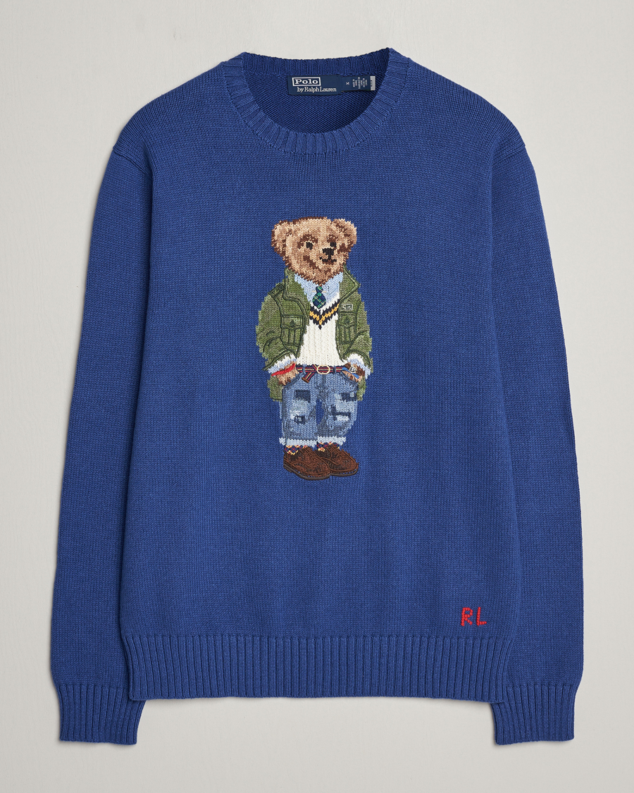 Heren | Truien | Polo Ralph Lauren | Knitted Bear Sweater Beach Royal