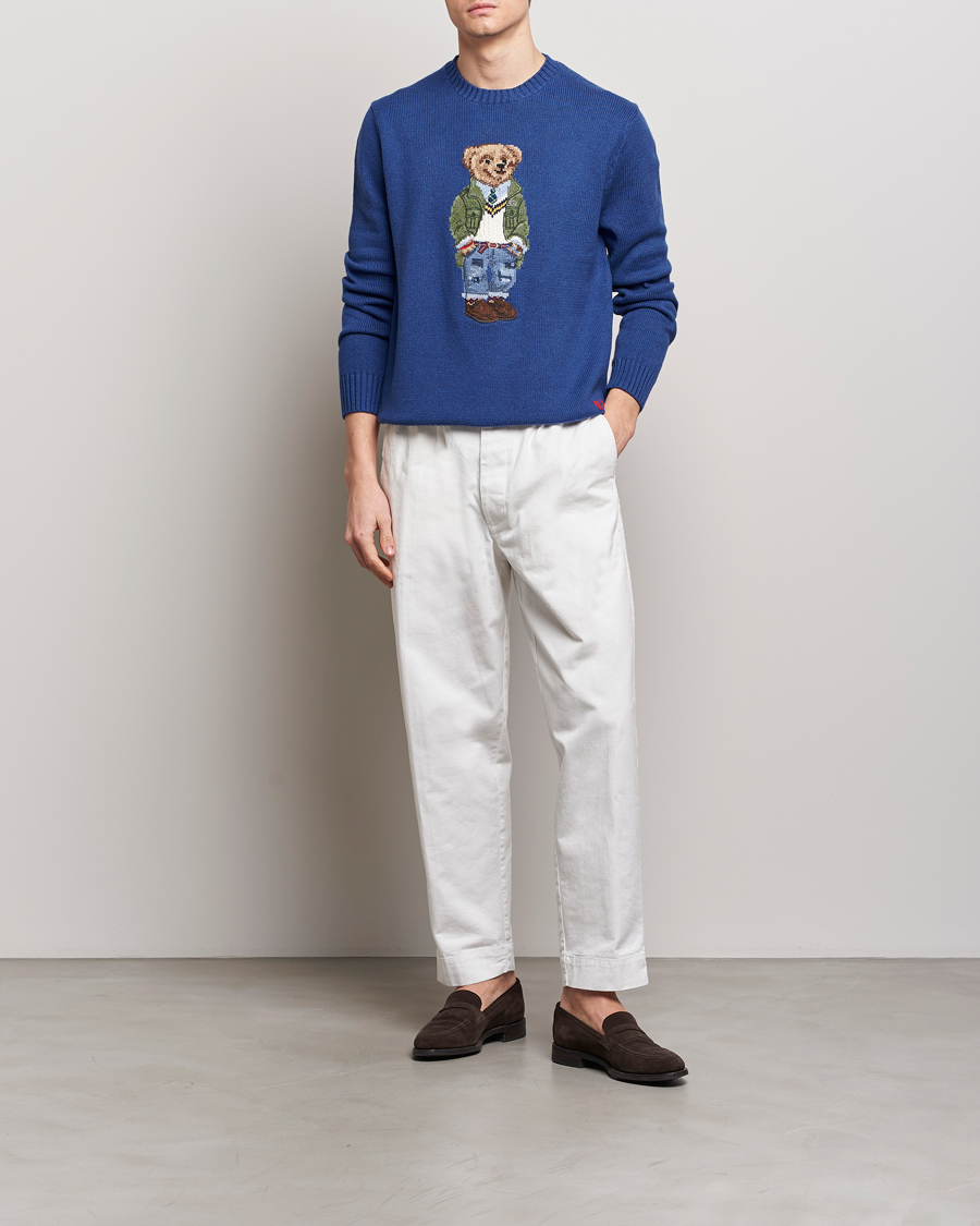 Heren | Truien | Polo Ralph Lauren | Knitted Bear Sweater Beach Royal
