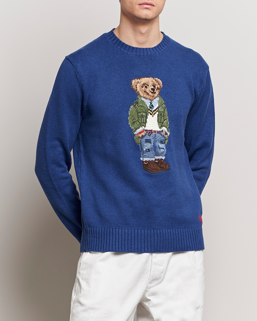 Heren | Truien | Polo Ralph Lauren | Knitted Bear Sweater Beach Royal