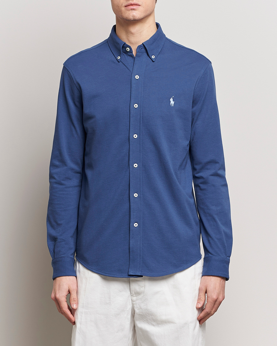 Heren |  | Polo Ralph Lauren | Featherweight Mesh Shirt Old Royal