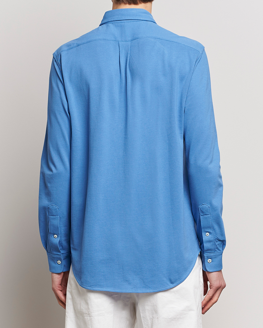 Heren | Overhemden | Polo Ralph Lauren | Featherweight Mesh Shirt New England Blue