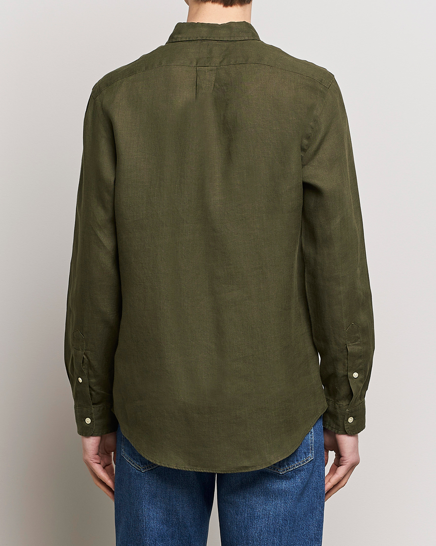 Heren | Overhemden | Polo Ralph Lauren | Custom Fit Linen Button Down Armadillo