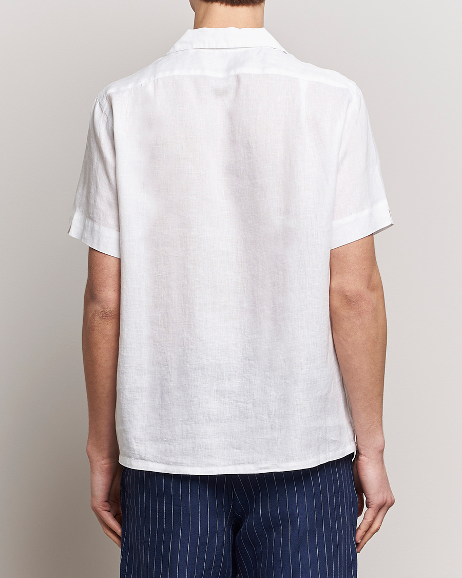 Heren | Overhemden | Polo Ralph Lauren | Linen Pocket Short Sleeve Shirt White