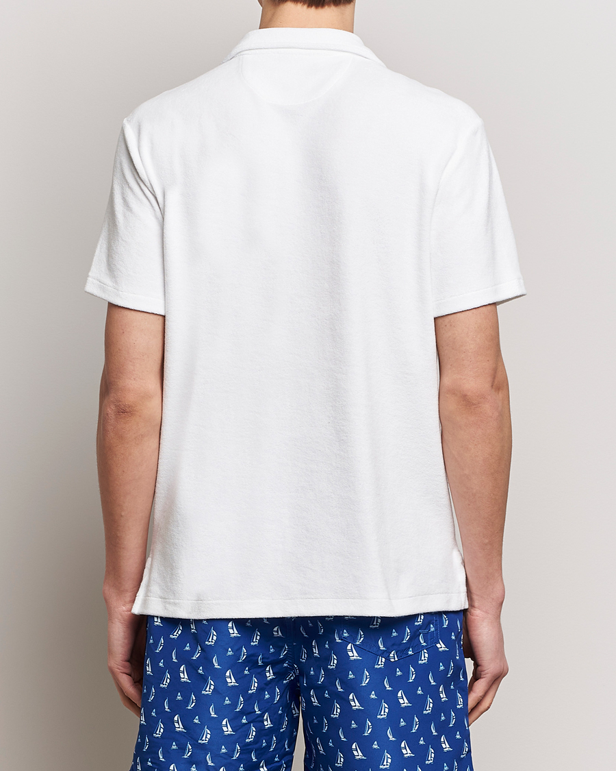 Heren | Overhemden | Polo Ralph Lauren | Cotton Terry Short Sleeve White