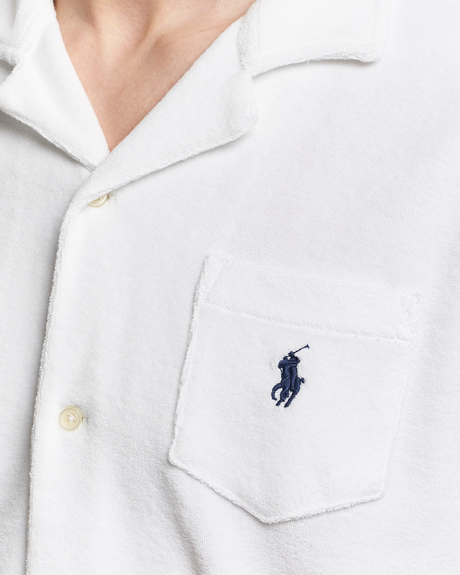 Heren | Overhemden | Polo Ralph Lauren | Cotton Terry Short Sleeve White