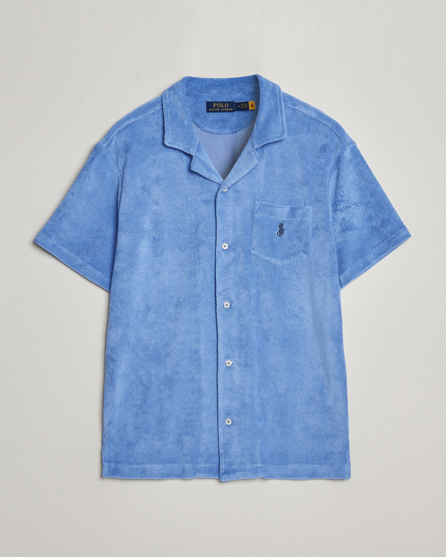 Heren | Overhemden | Polo Ralph Lauren | Cotton Terry Short Sleeve Harbour Island Blue