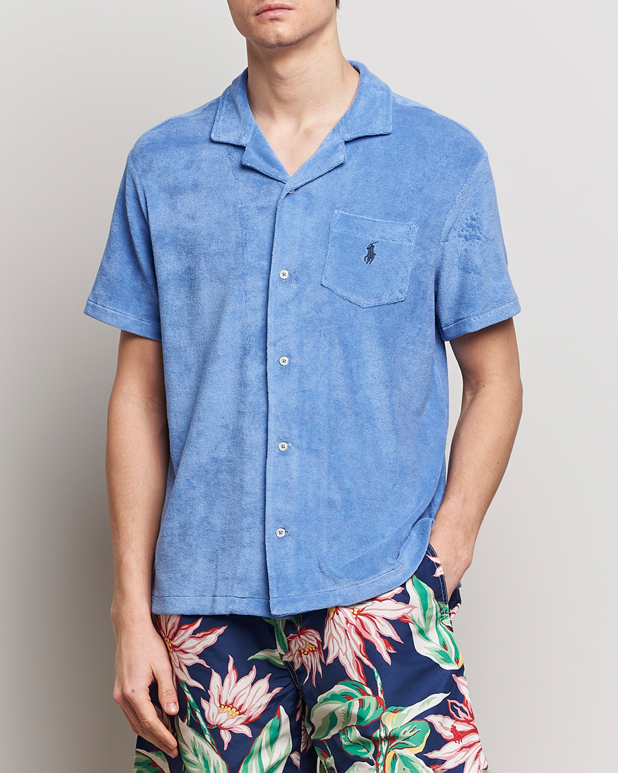 Heren | Overhemden | Polo Ralph Lauren | Cotton Terry Short Sleeve Harbour Island Blue