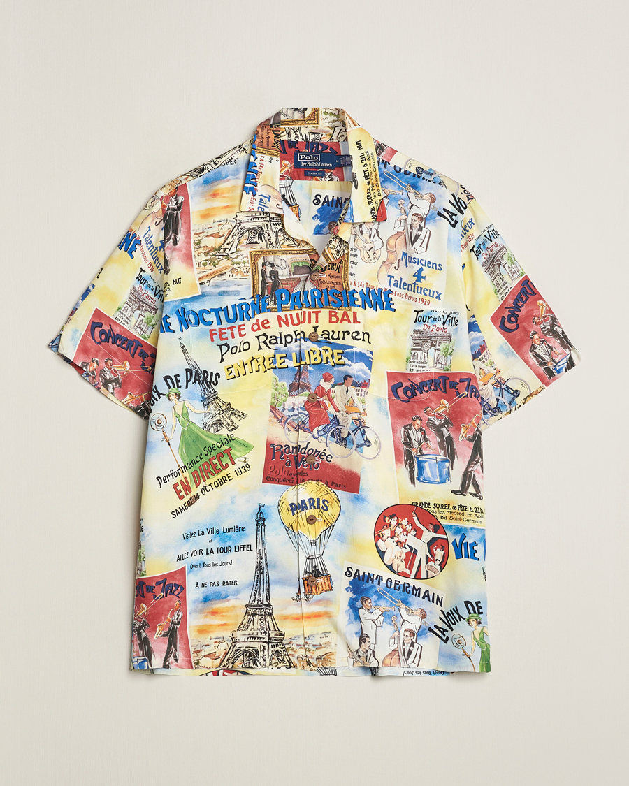 Heren | Overhemden | Polo Ralph Lauren | Short Sleeve Printed Shirt City Of Light Poster