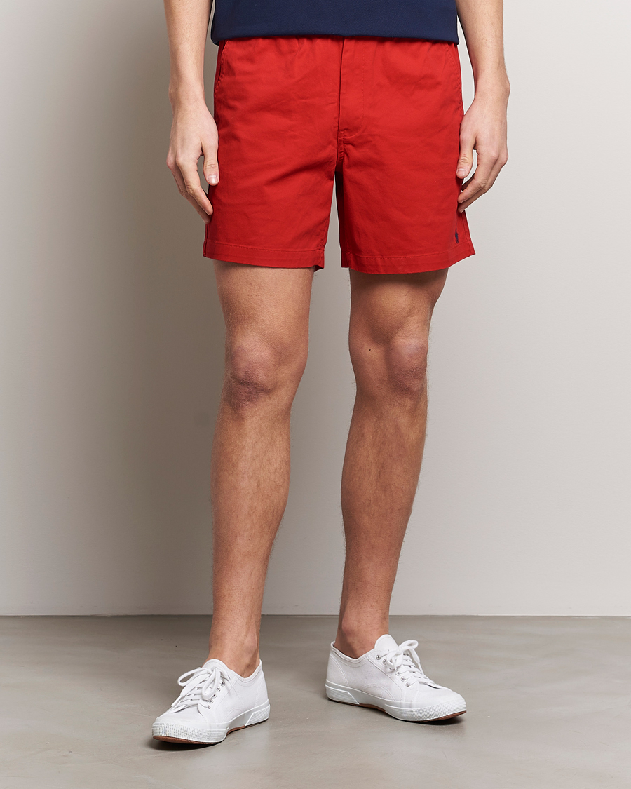 Heren | Trekkoord shorts | Polo Ralph Lauren | Prepster Shorts Red