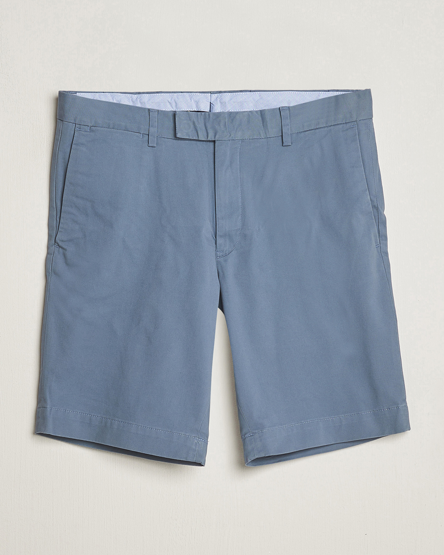 Heren | Korte broek | Polo Ralph Lauren | Tailored Slim Fit Shorts Bay Blue
