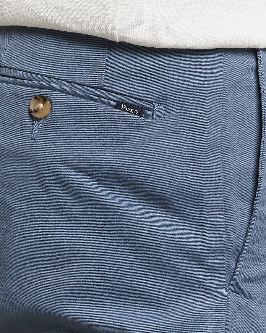 Heren | Korte broek | Polo Ralph Lauren | Tailored Slim Fit Shorts Bay Blue