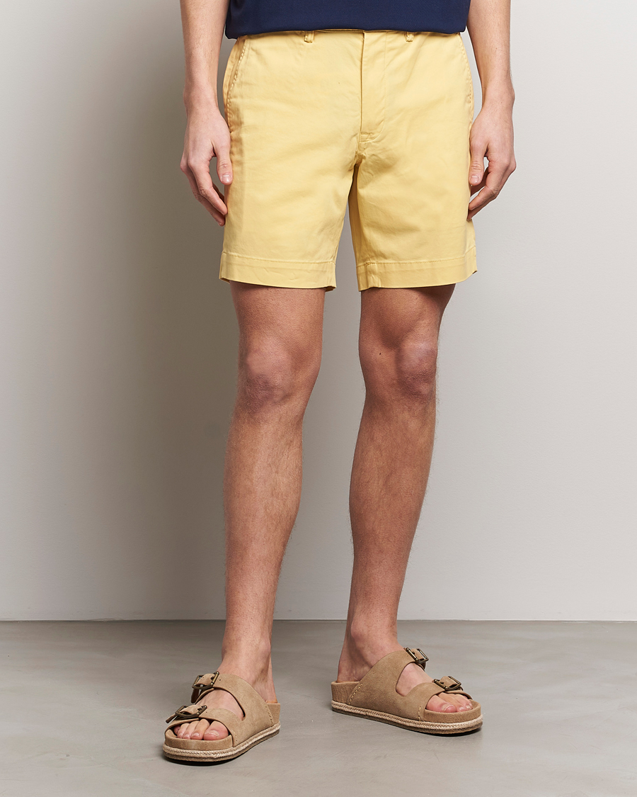 Heren | Korte broek | Polo Ralph Lauren | Tailored Slim Fit Shorts Corn Yellow