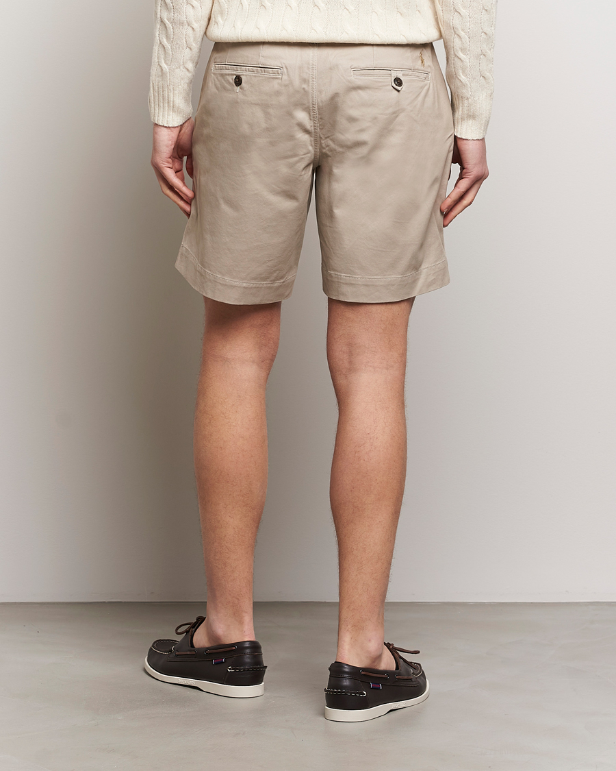 Heren | Korte broek | Polo Ralph Lauren | Tailored Slim Fit Shorts Khaki Tan