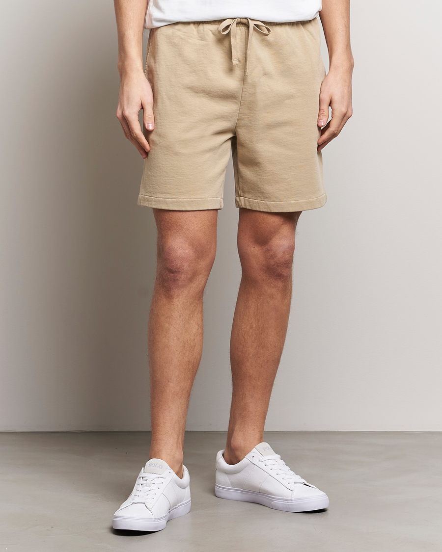 Heren | Korte broek | Polo Ralph Lauren | Loopback Terry Shorts Coastal Beige