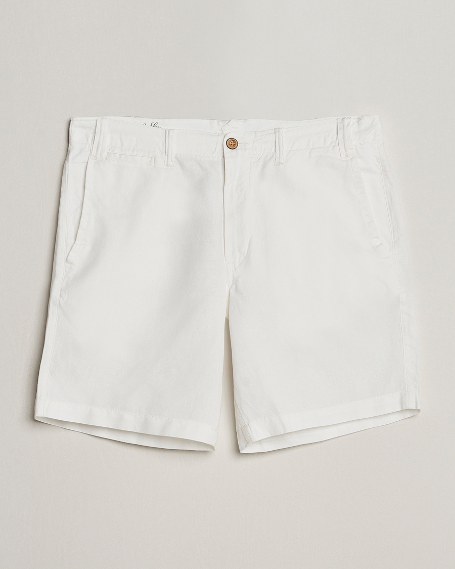 Heren | Korte broek | Polo Ralph Lauren | Cotton/Linen Shorts White
