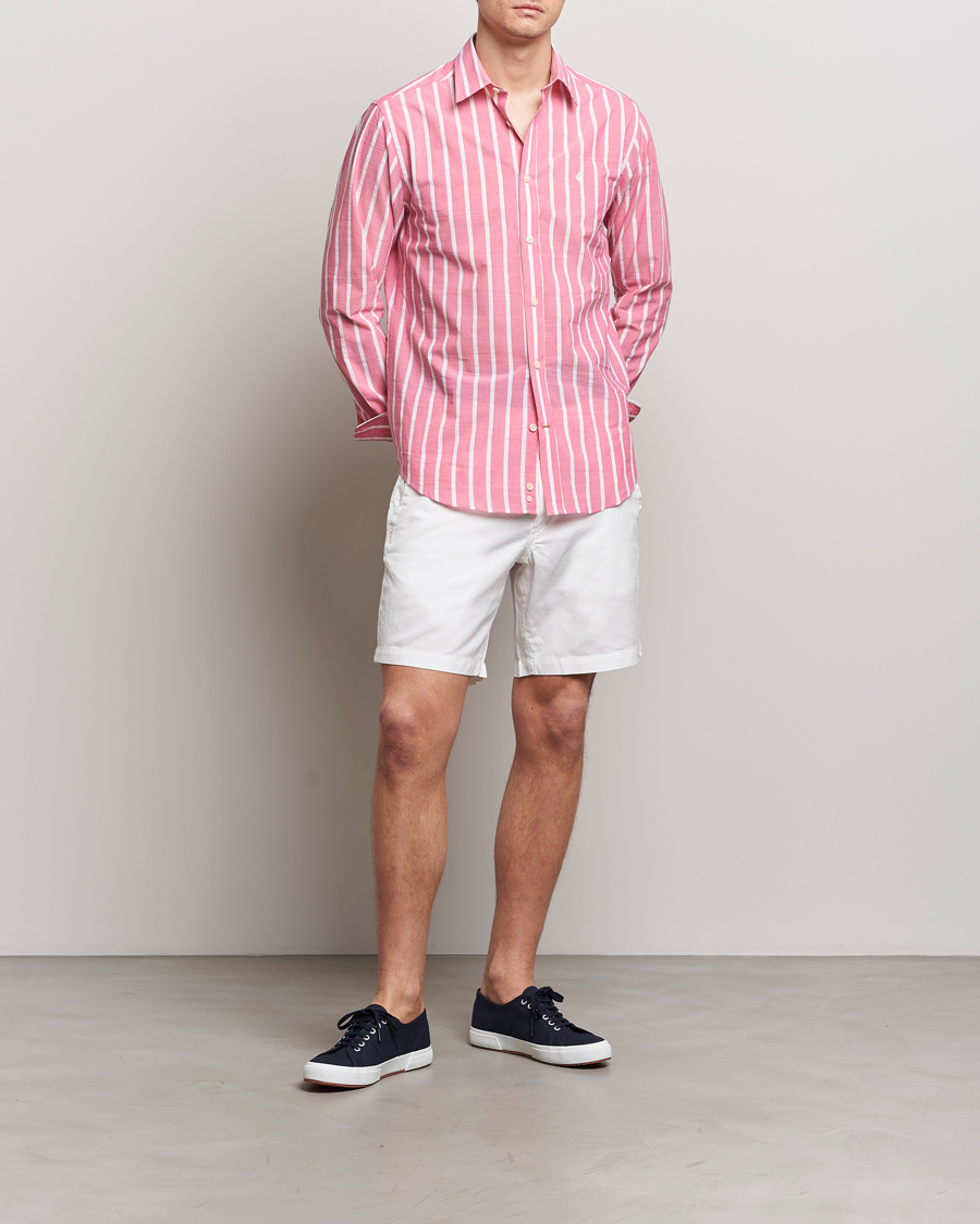 Heren | Korte broek | Polo Ralph Lauren | Cotton/Linen Shorts White