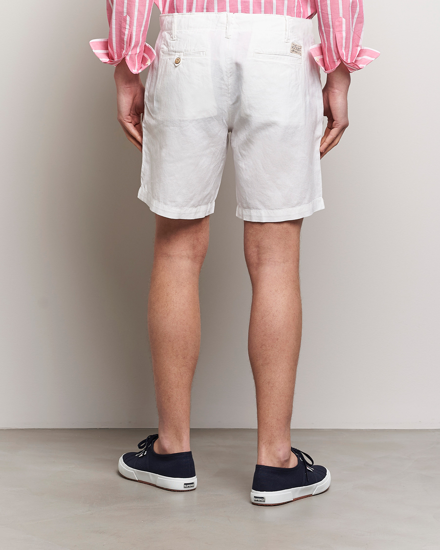 Heren | Korte broek | Polo Ralph Lauren | Cotton/Linen Shorts White