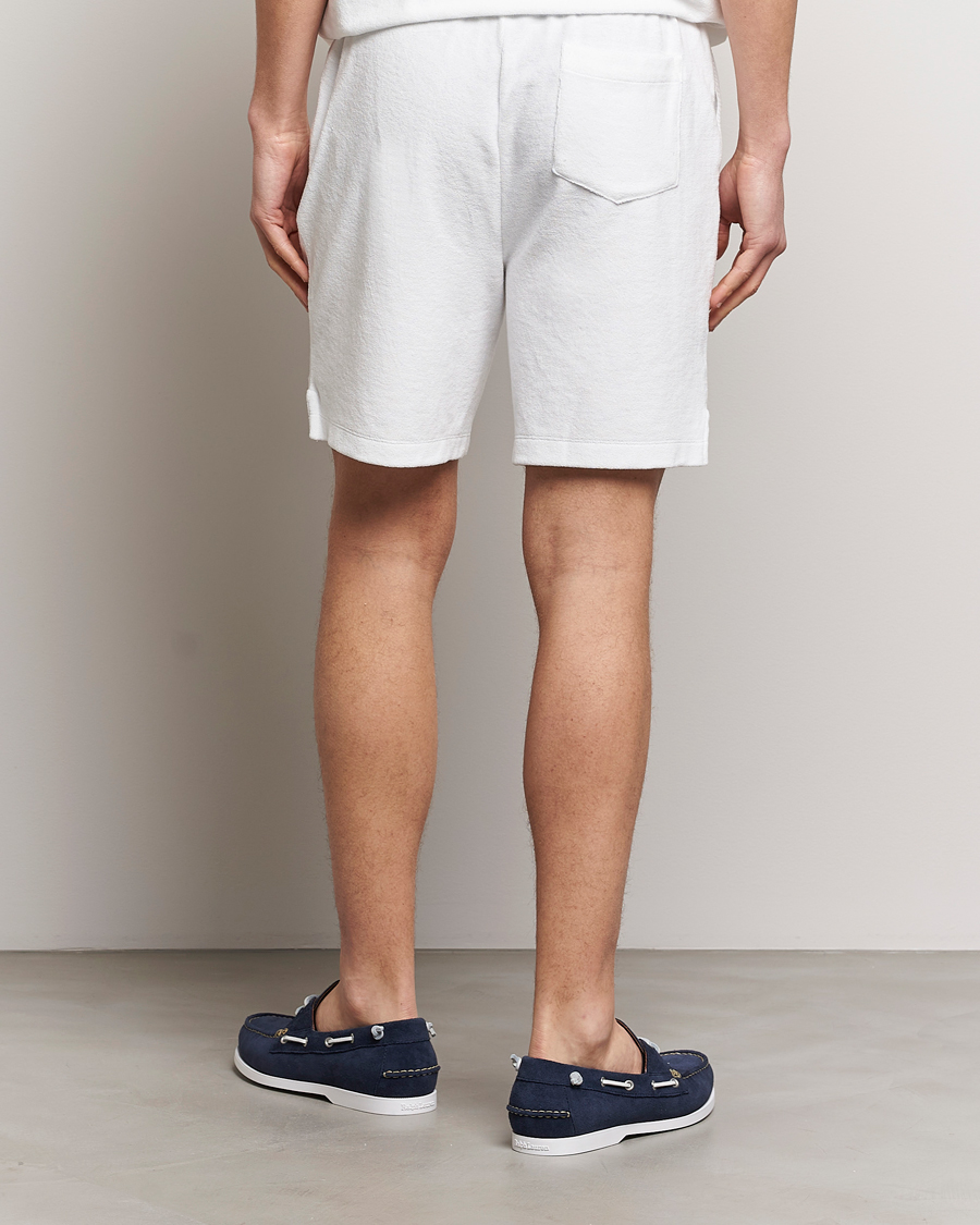 Heren | Korte broek | Polo Ralph Lauren | Cotton Terry Drawstring Shorts White