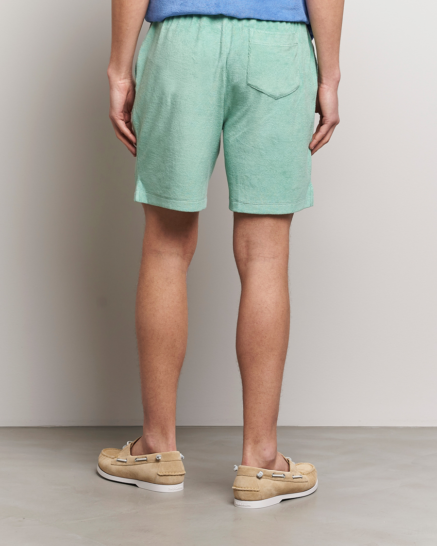 Heren | Korte broek | Polo Ralph Lauren | Cotton Terry Drawstring Shorts Celadon