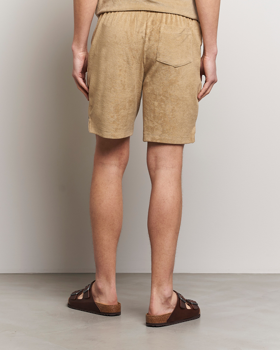 Heren | Korte broek | Polo Ralph Lauren | Cotton Terry Drawstring Shorts Coastal Beige