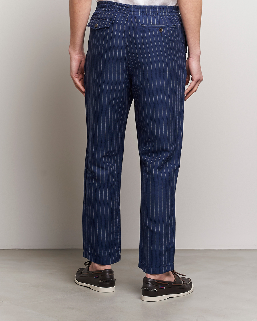 Heren | Broeken | Polo Ralph Lauren | Prepster V2 Linen Trousers Navy