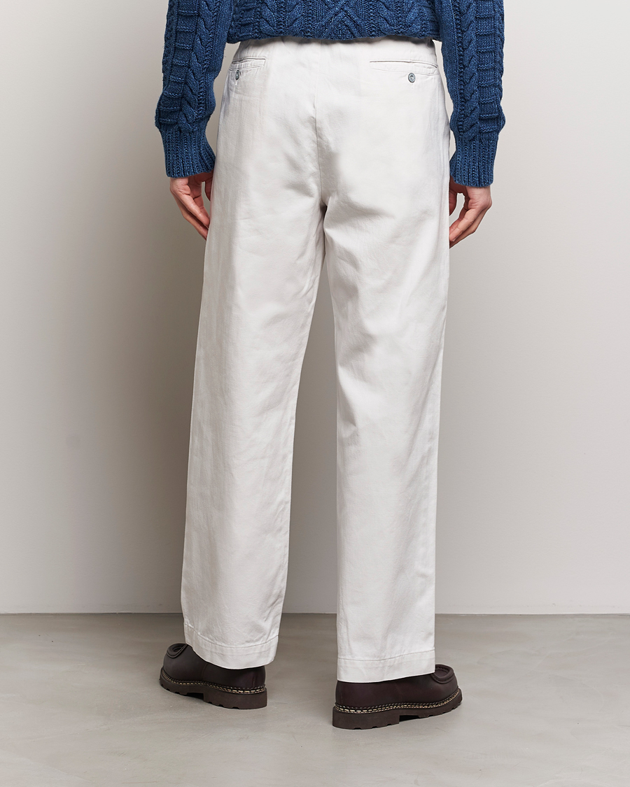 Heren | Broeken | Polo Ralph Lauren | Rustic Twill Chinos Deckwash White