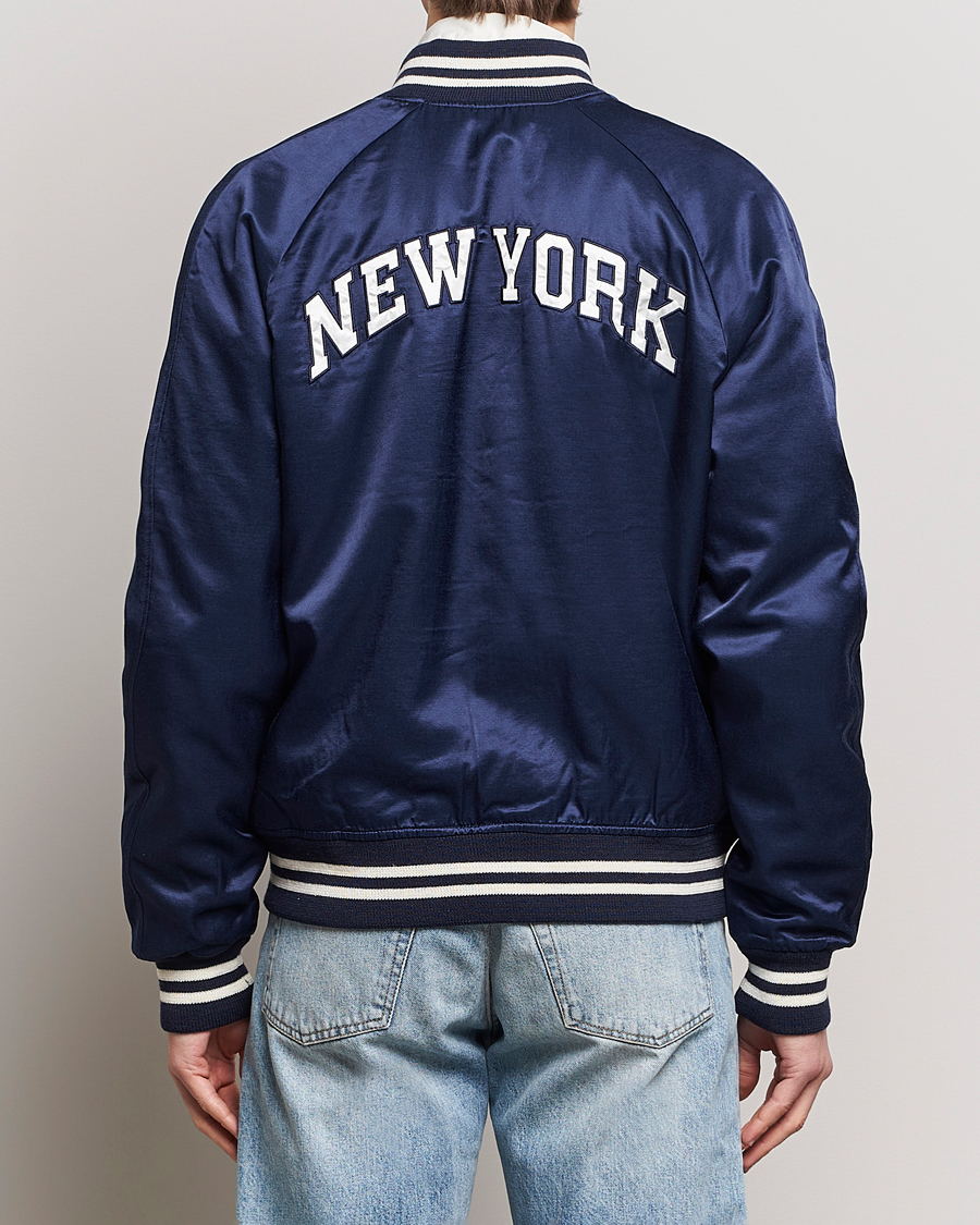 Heren | Jassen | Polo Ralph Lauren | Varsity Bomber Satin Jacket Aviator Navy
