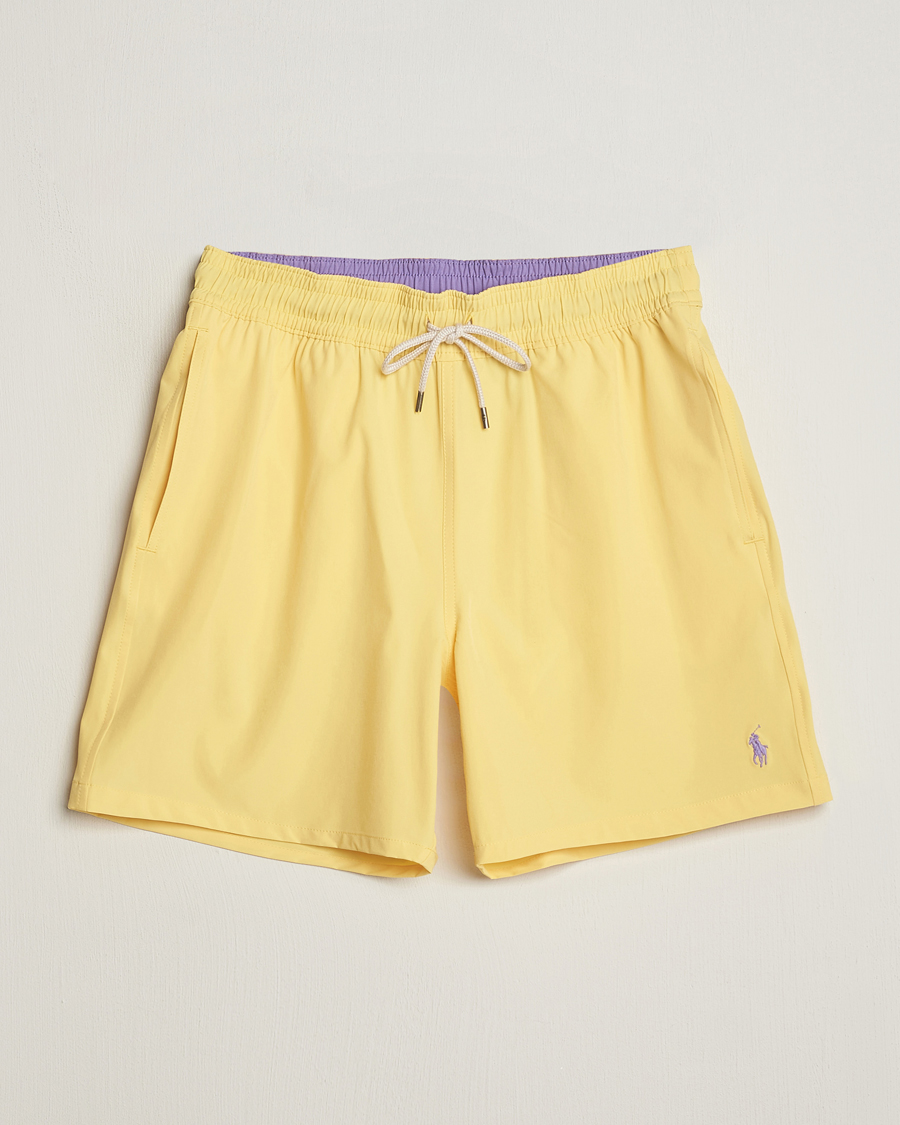 Heren | Zwembroek | Polo Ralph Lauren | Recycled Traveler Boxer Swimshorts Oasis Yellow