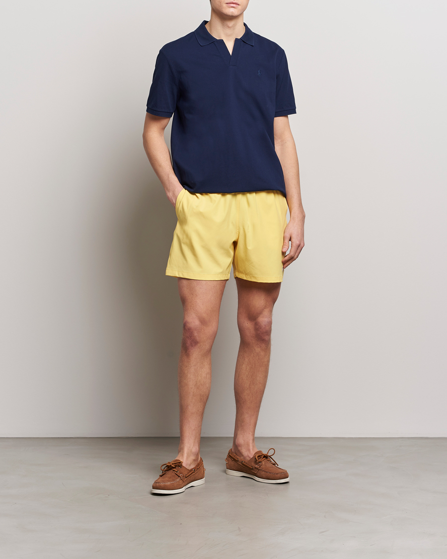 Heren | Zwembroek | Polo Ralph Lauren | Recycled Traveler Boxer Swimshorts Oasis Yellow