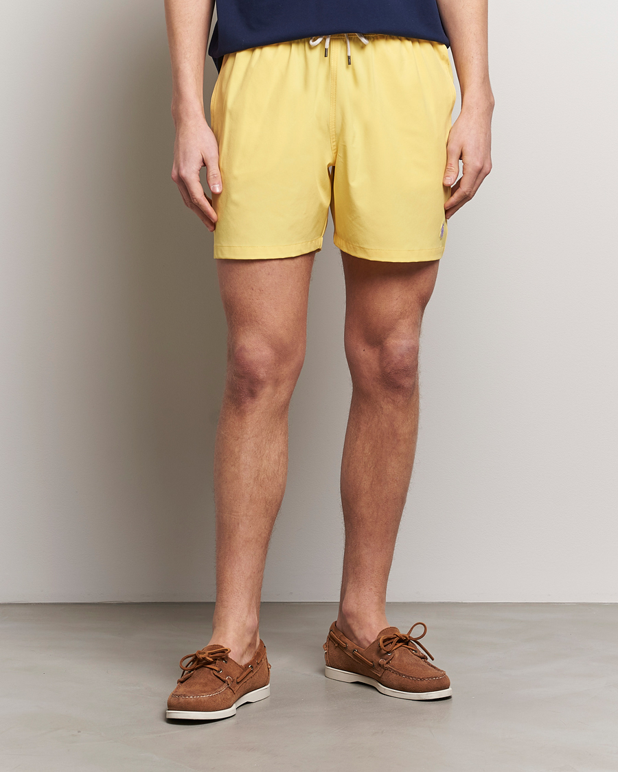 Heren | Zwembroek | Polo Ralph Lauren | Recycled Traveler Boxer Swimshorts Oasis Yellow