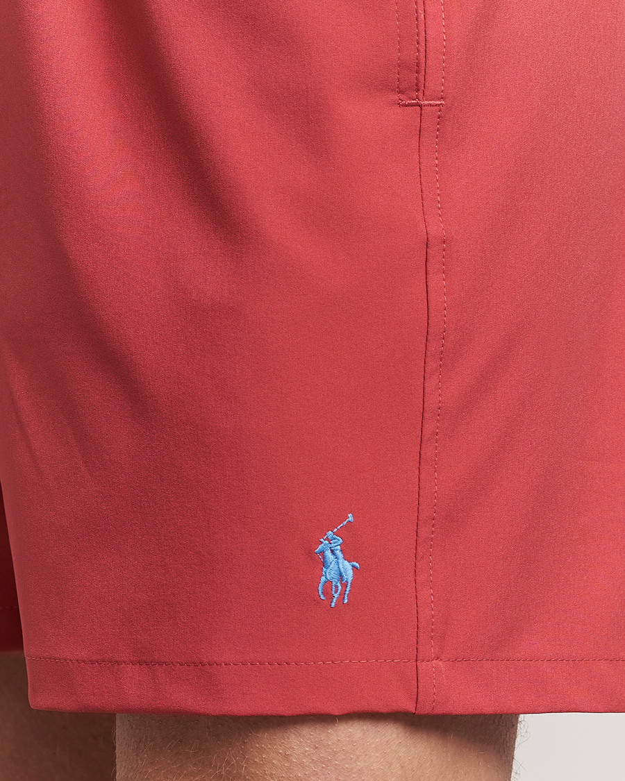 Heren | Zwembroek | Polo Ralph Lauren | Recycled Traveler Boxer Swimshorts Nantucket Red