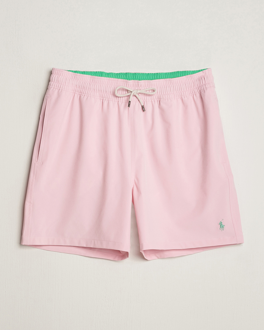 Heren | Zwembroek | Polo Ralph Lauren | Recycled Traveler Boxer Swimshorts Garden Pink