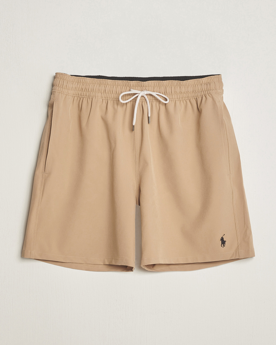 Heren | Zwembroek | Polo Ralph Lauren | Recycled Traveler Boxer Swimshorts Vintage Khaki