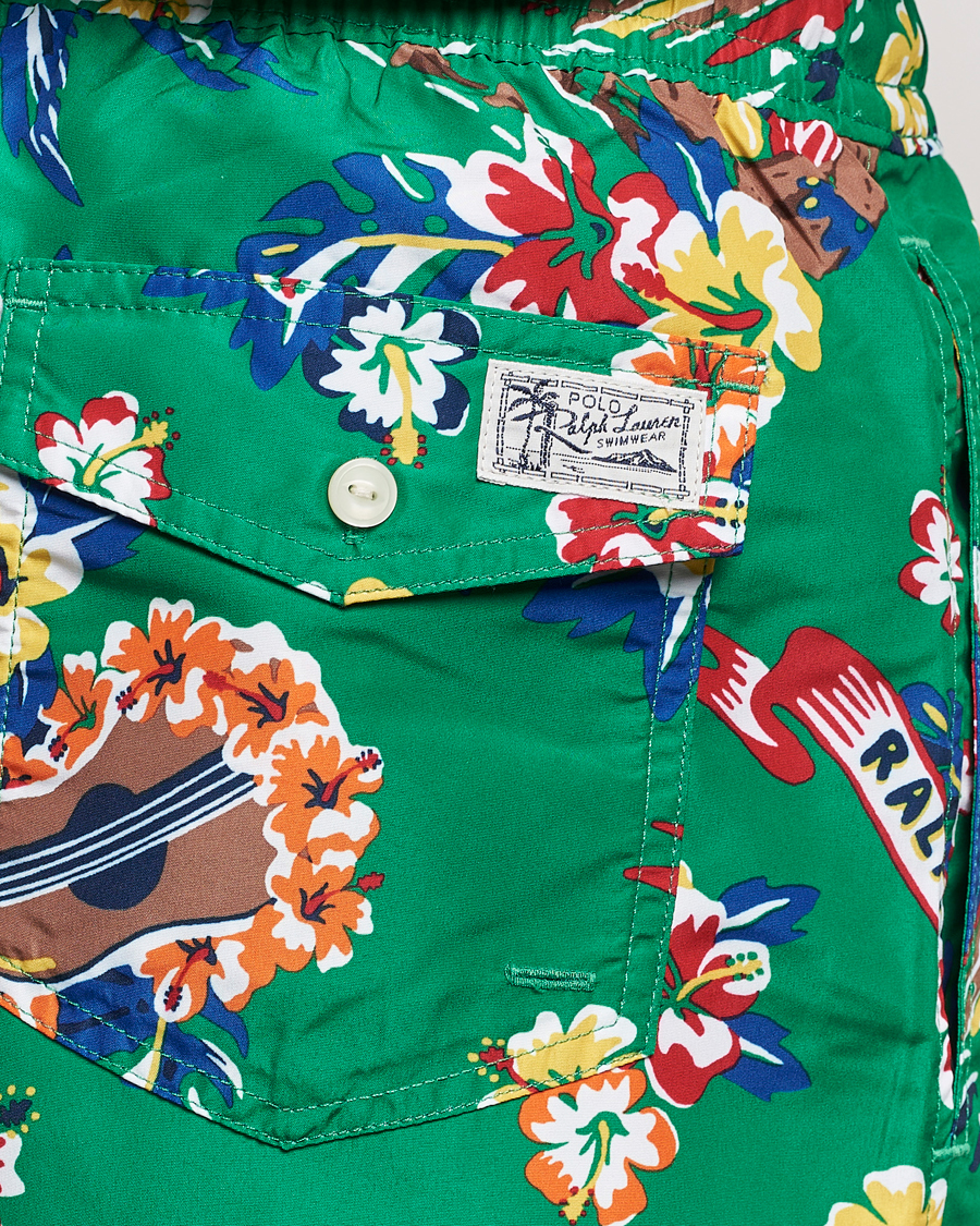 Heren | Zwembroek | Polo Ralph Lauren | Recycled Traveler Printed Swimshorts Surfer Bear