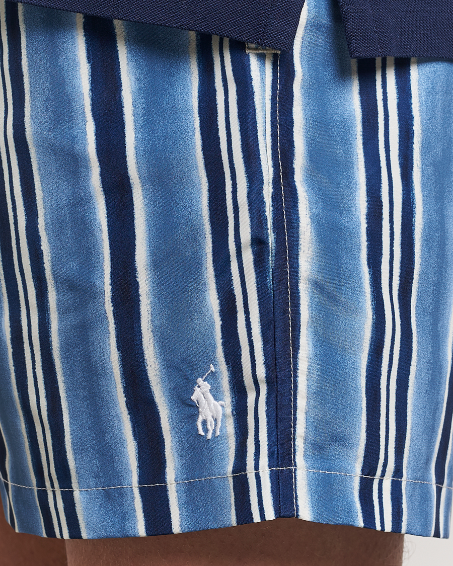 Heren | Zwembroek | Polo Ralph Lauren | Recyceled Traveler Striped Swimshorts Saltwashed