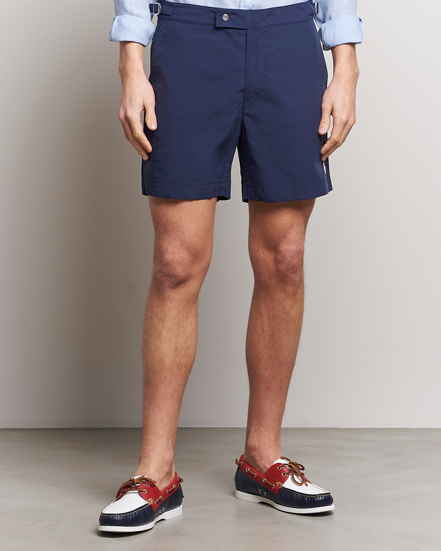 Men | Swimwear | Polo Ralph Lauren | Monaco Swimshorts Newport Navy