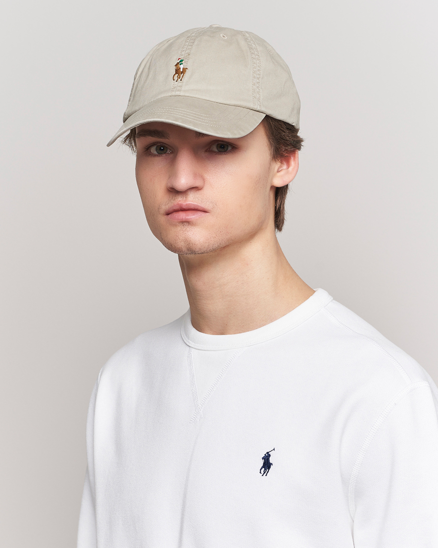 Heren | Polo Ralph Lauren Stretch Twill Cap Khaki Tan | Polo Ralph Lauren | Stretch Twill Cap Khaki Tan