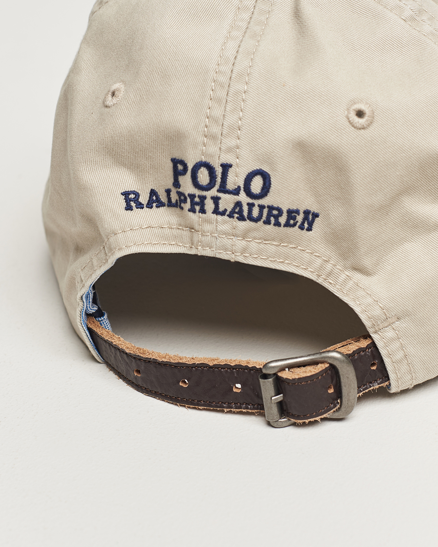 Heren | Polo Ralph Lauren Stretch Twill Cap Khaki Tan | Polo Ralph Lauren | Stretch Twill Cap Khaki Tan